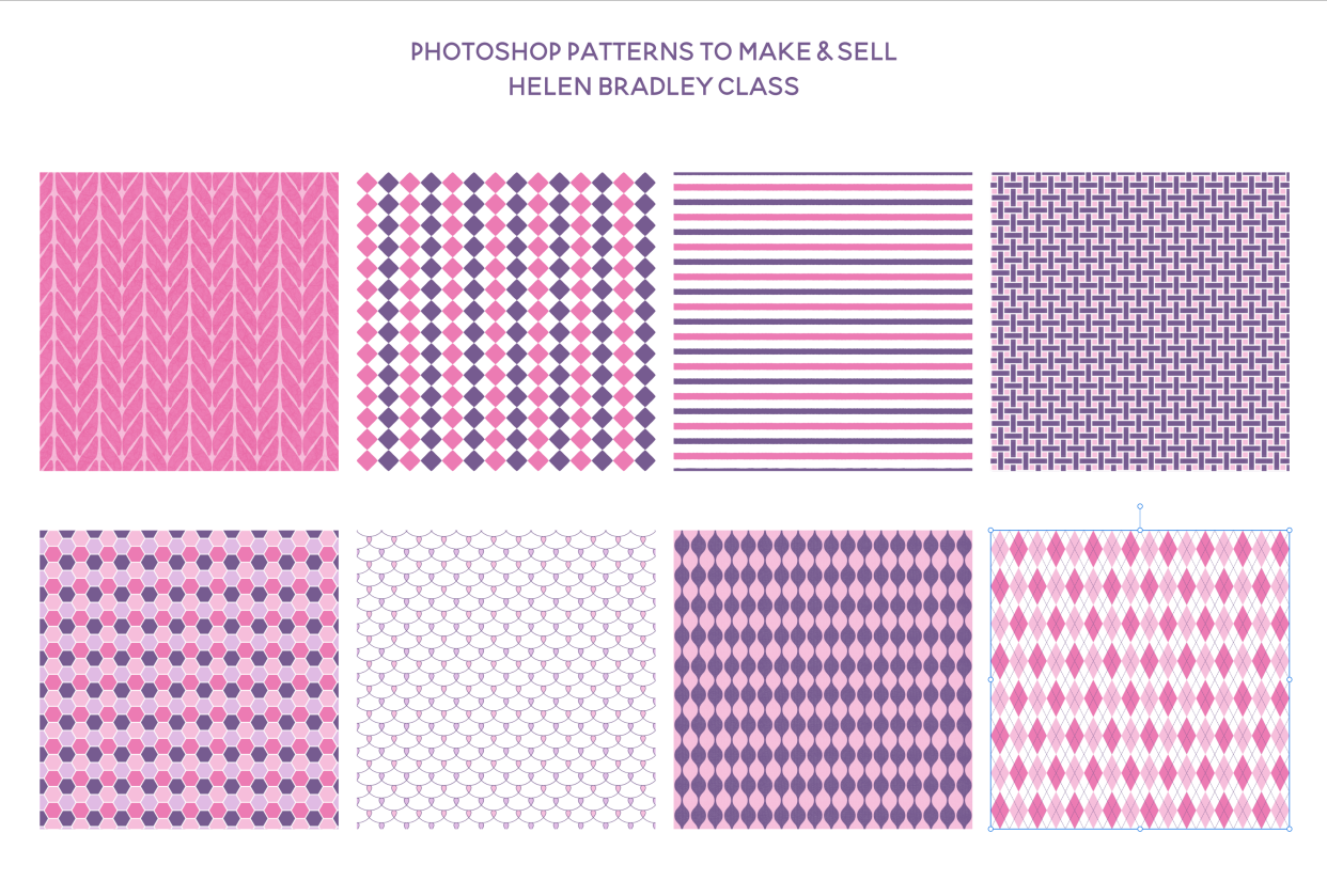 Patterns to Make & Sell - student project