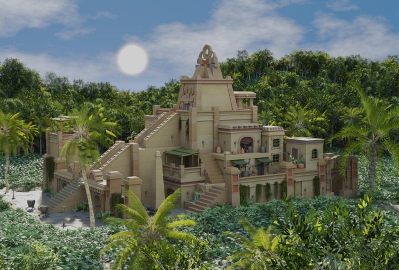 Aztec Temple