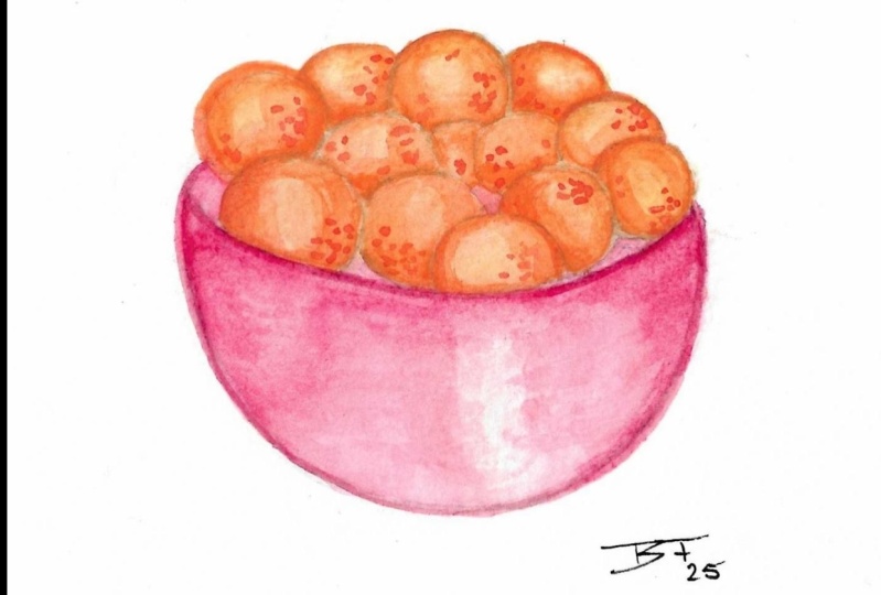 Bowl with Oranges
