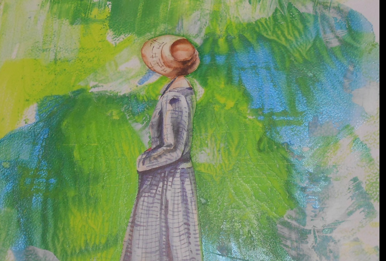 art journal magie des encre - student project