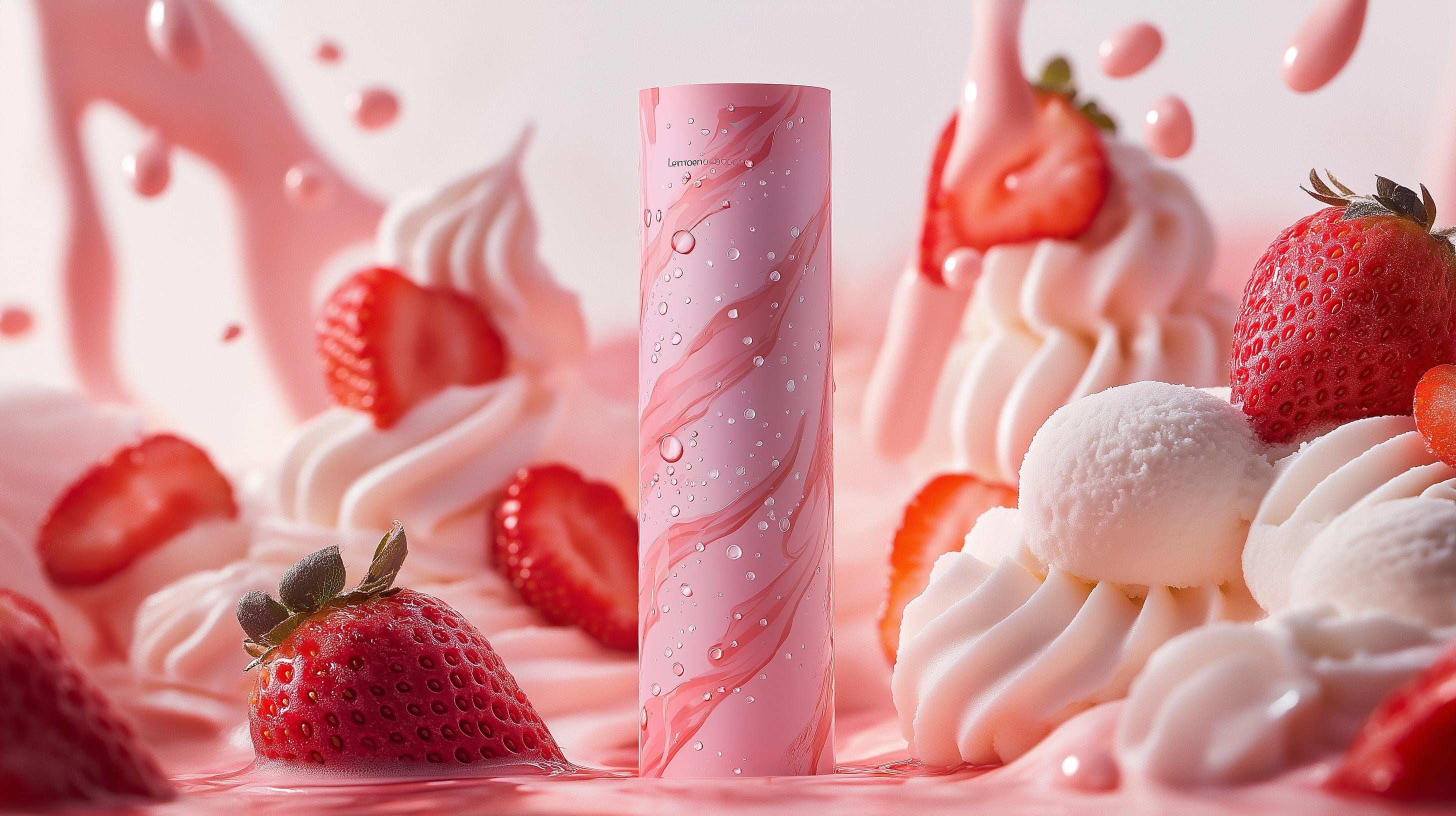 Strawberry Ice Cream - student project