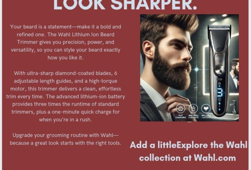 Groom smarter. Look sharper