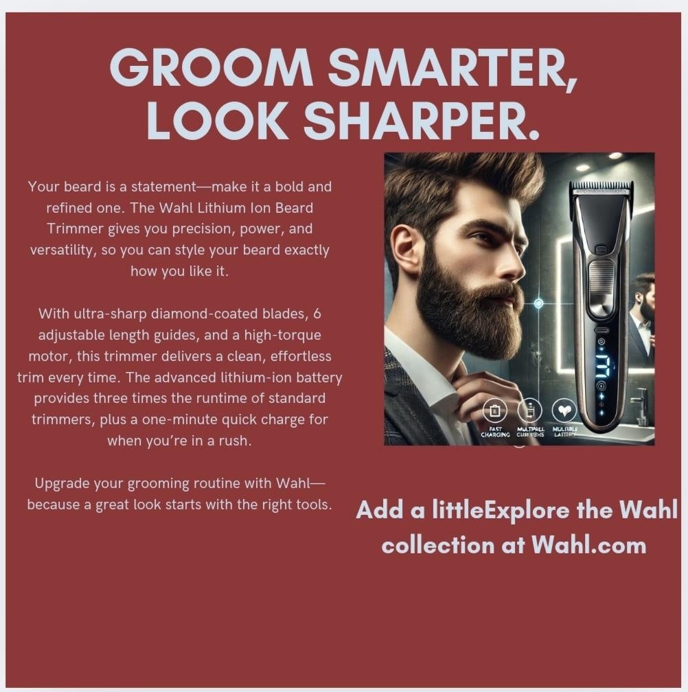 Groom smarter. Look sharper - student project