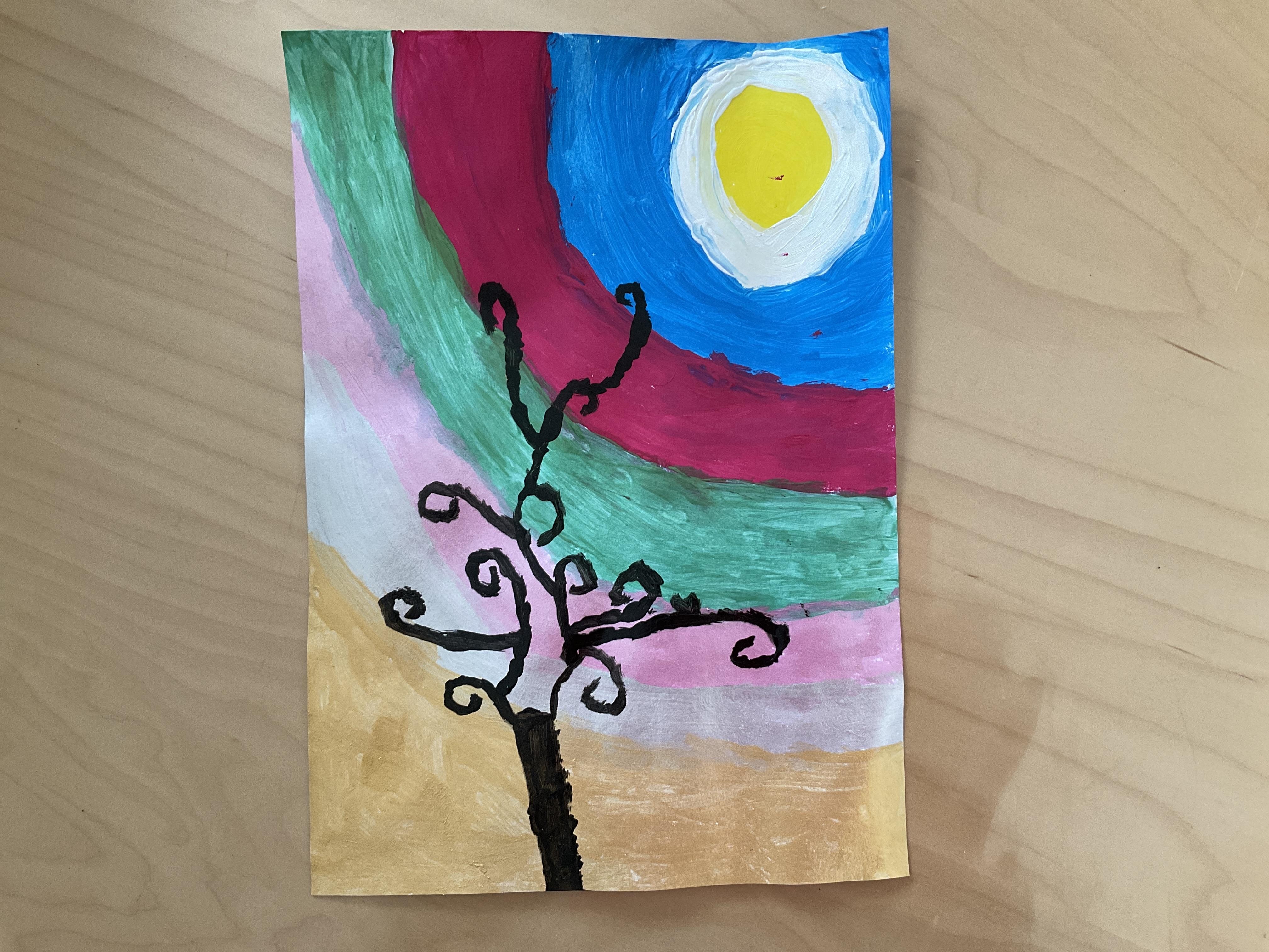 Arbre soleil d’Antoine - student project