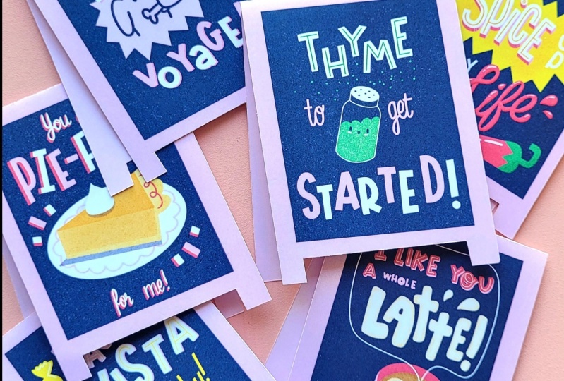 My Mini Chalkboard Cards