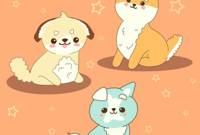 3 puppies