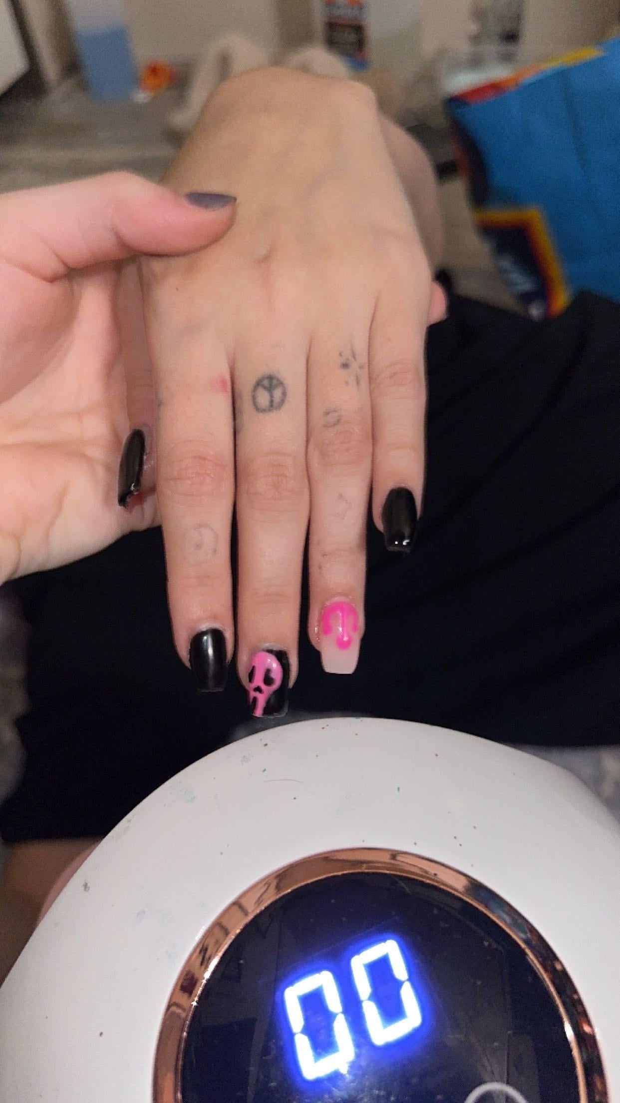 Halloween Nail Art - student project