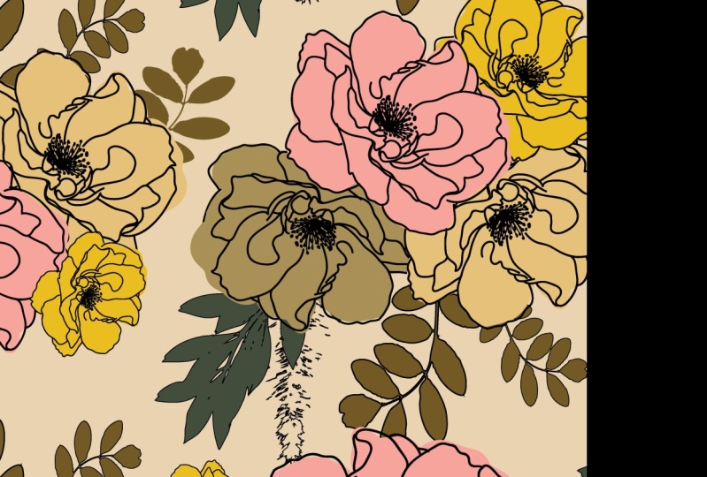 Retro Flowers