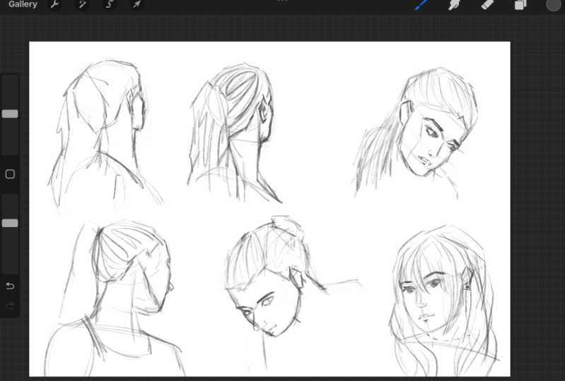 Drawing the head