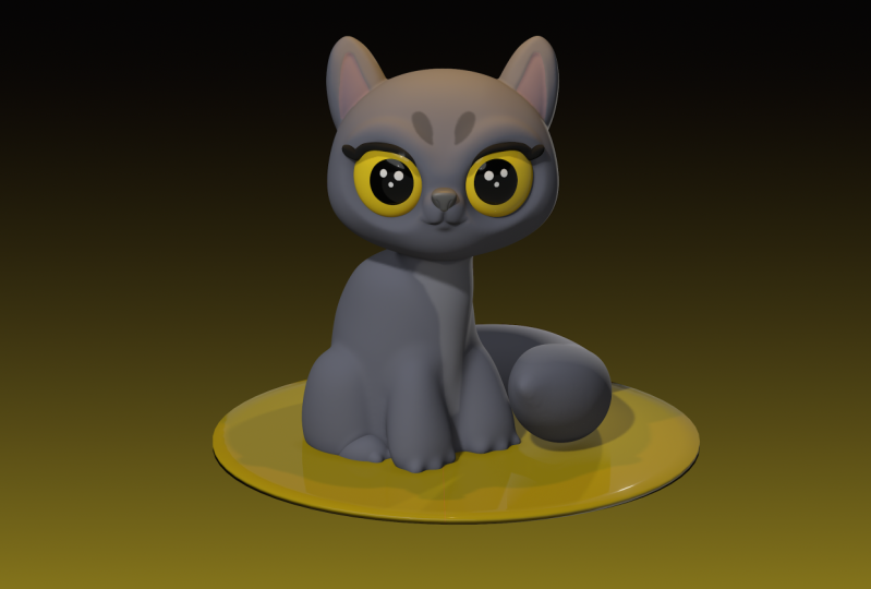 Halloween kitty