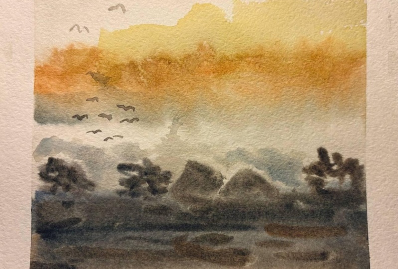 Fun watercolor