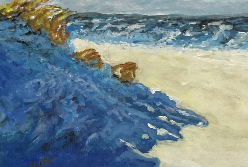Creating Shadows for Sand Dunes by Sue Zeller