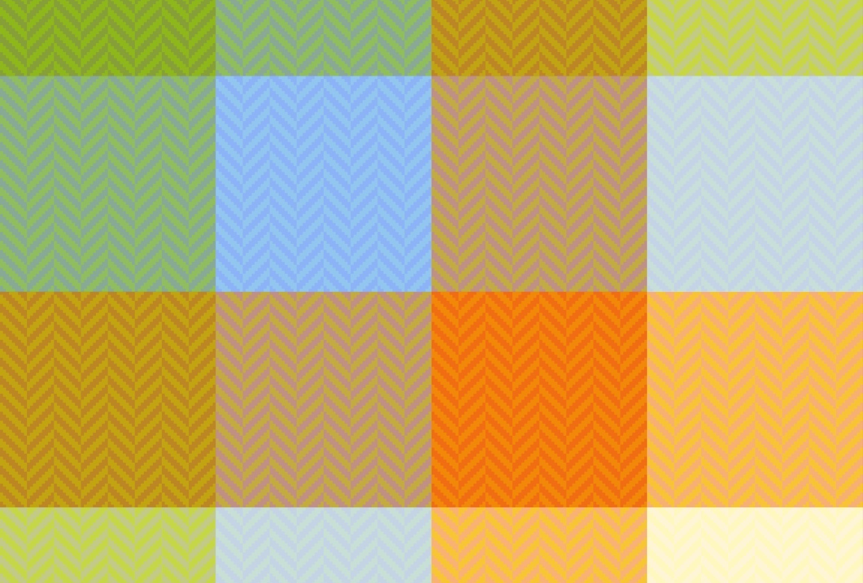 Herringbone Weave Pattern - student project