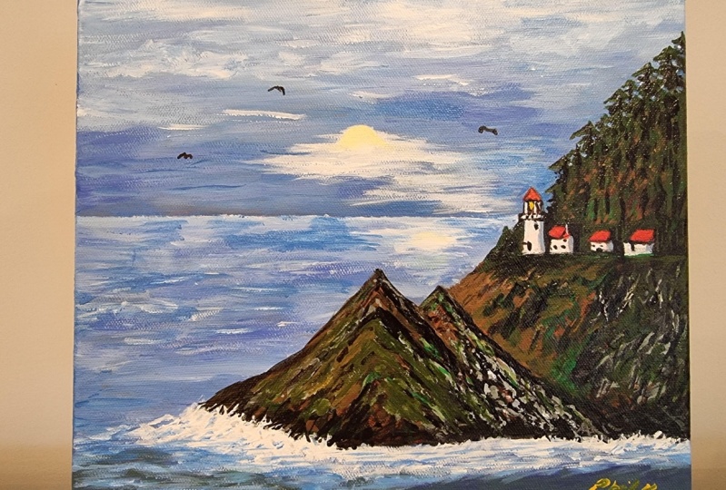 My first painting