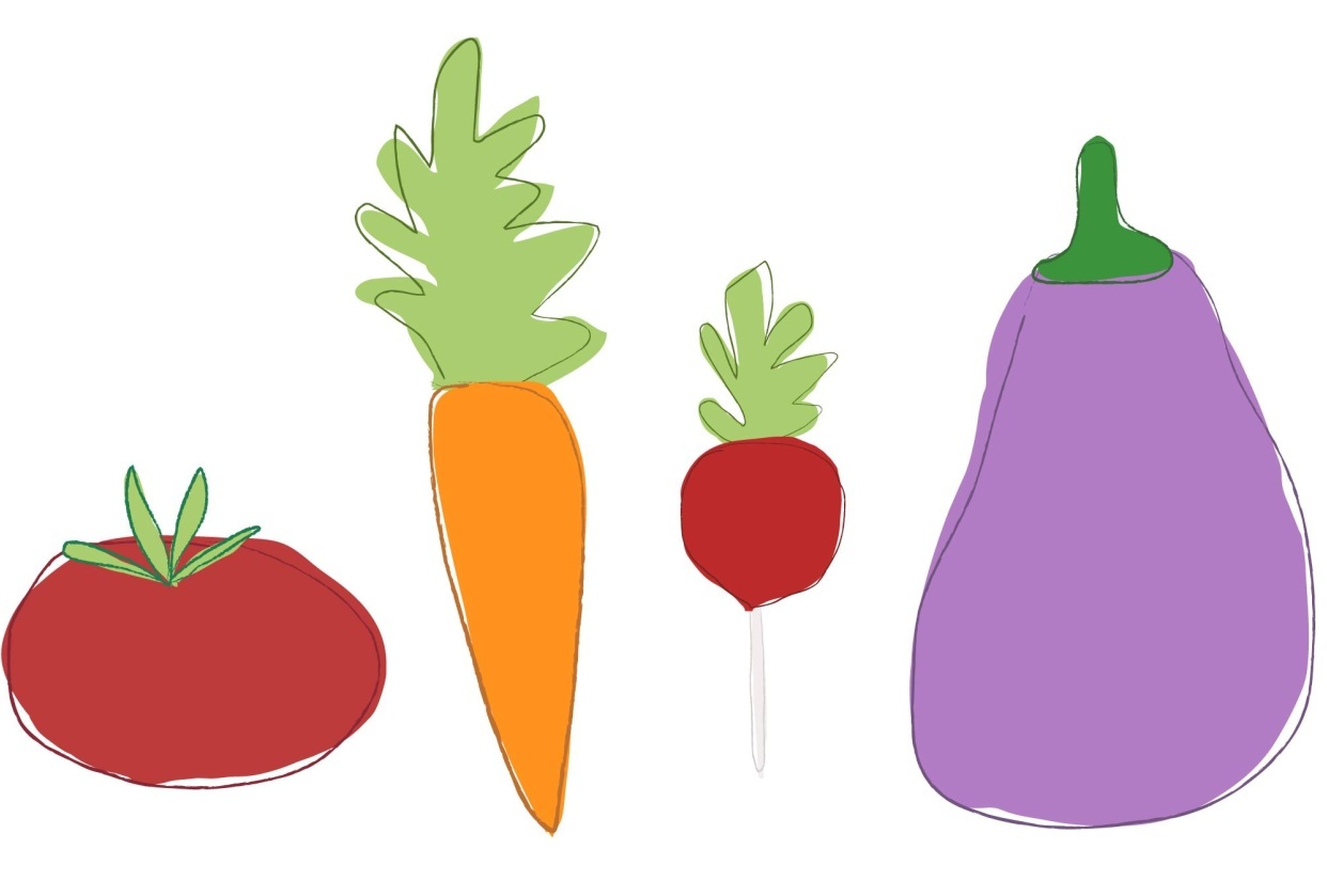 Sketchy Veggies - student project