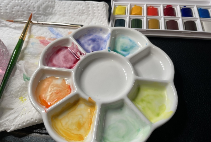 Split Primary Color Wheel