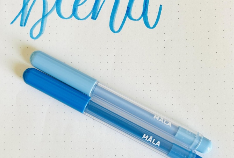 Blending with marker on marker