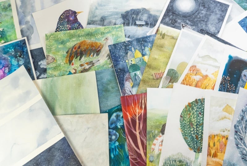 My watercolor textures