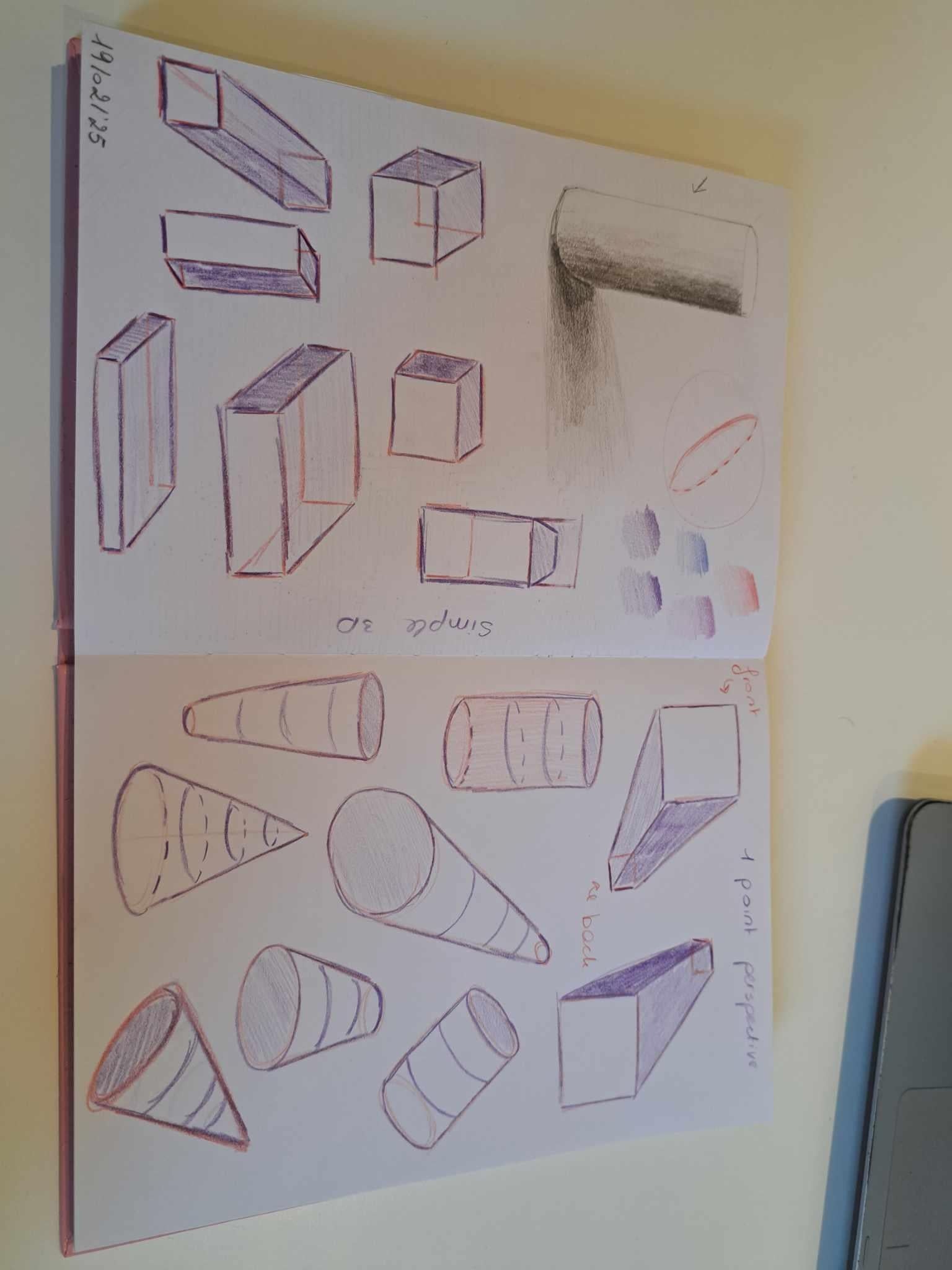 Practice shapes - student project