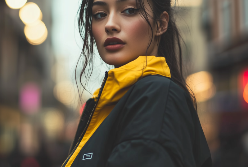 A stylish woman