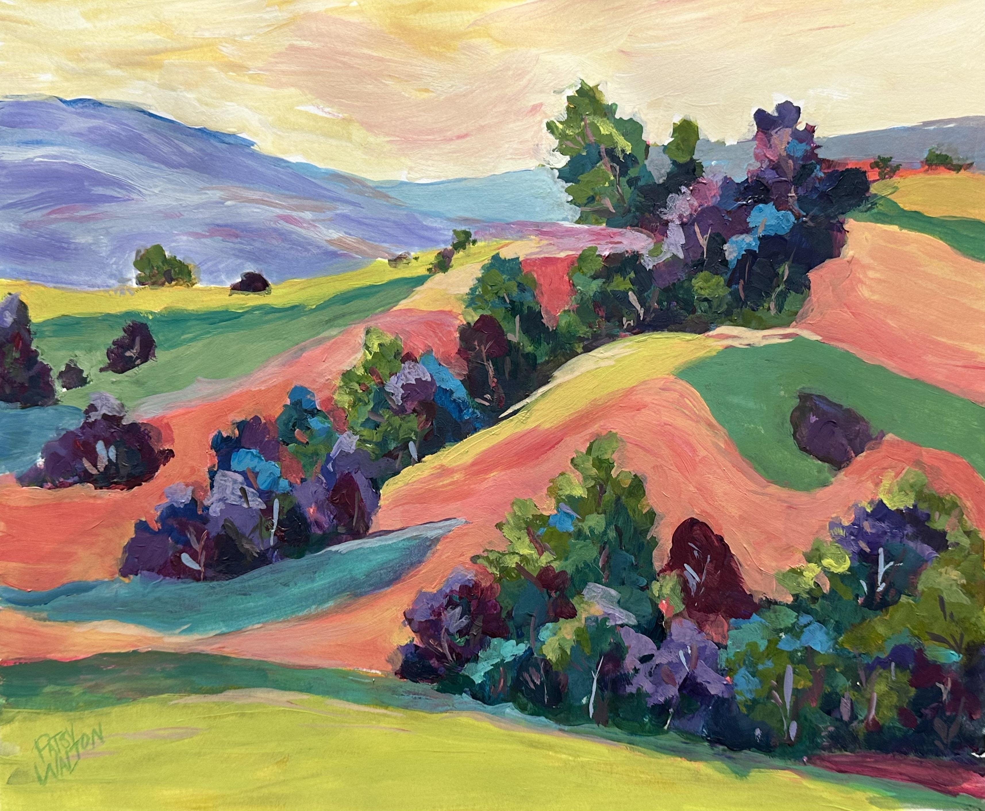 Tuscan Landscape from Pinterest Photo - student project