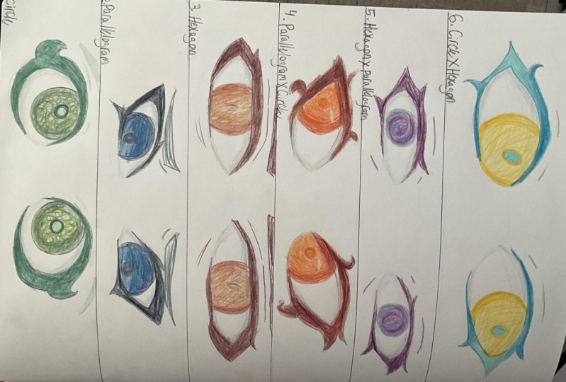 Different eye shapes