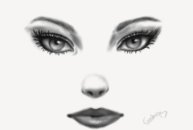 Stylized Face Features
