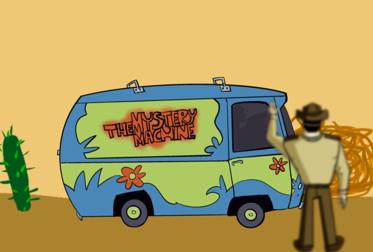 Scooby-Doo Parallax Effect Project - student project