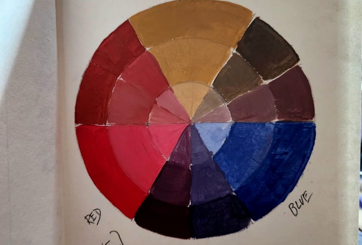 Colour wheel! - student project