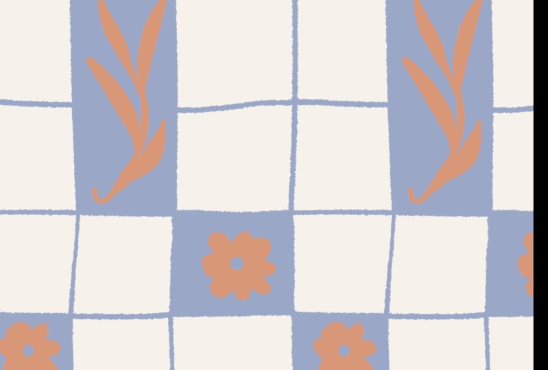Grid pattern!