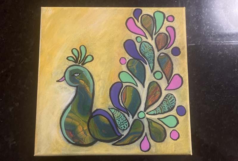 Versatile peacock