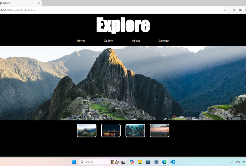 First Website Thanks To This Guy!