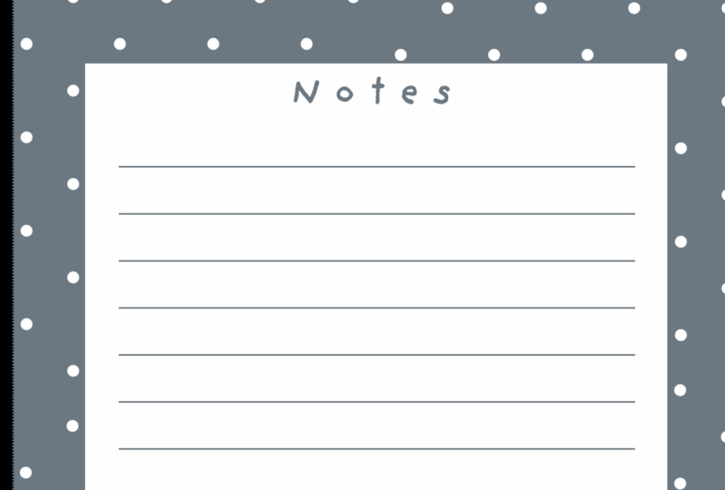 Notes