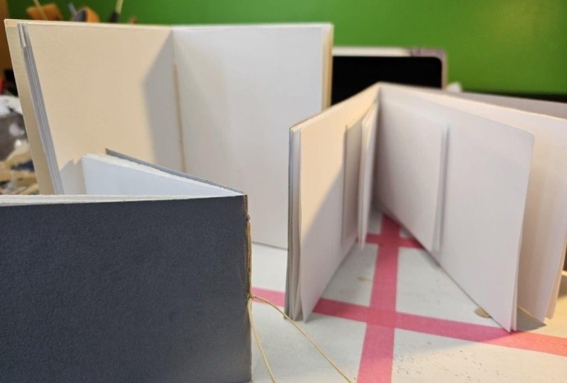 My first attempt at bookbinding