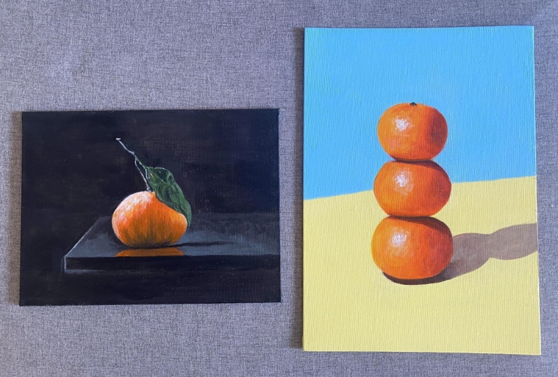 Moody orange / happy orange