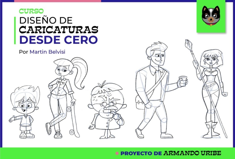 Diseño de Caricaturas desde Cero por Armando Uribe
