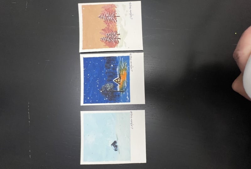 Winter Polaroids