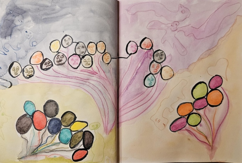 Sketchbook mixed media?