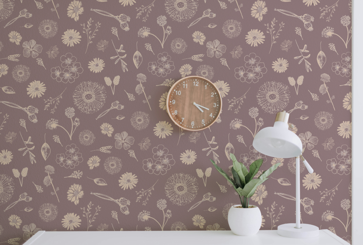 Wallpaper mock-up - student project