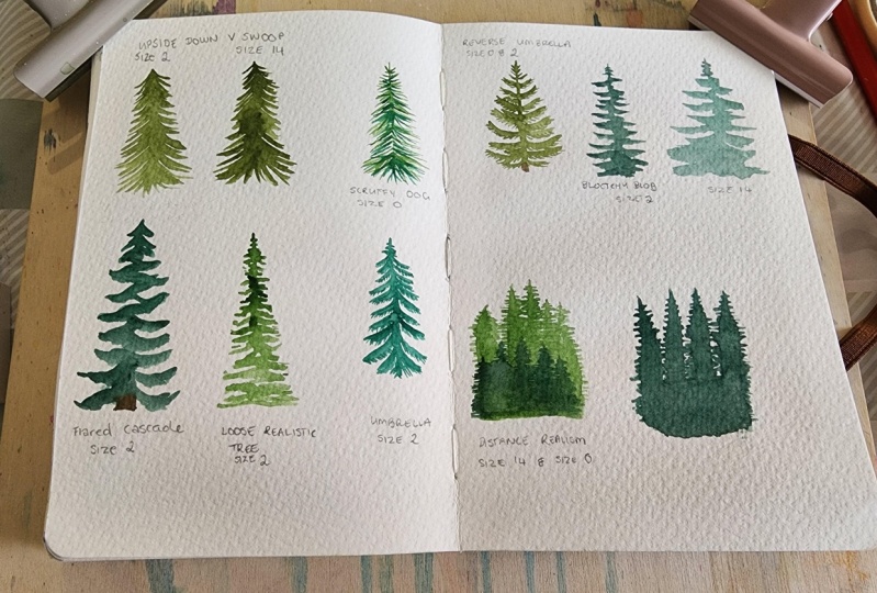More Pine Tree Techniques