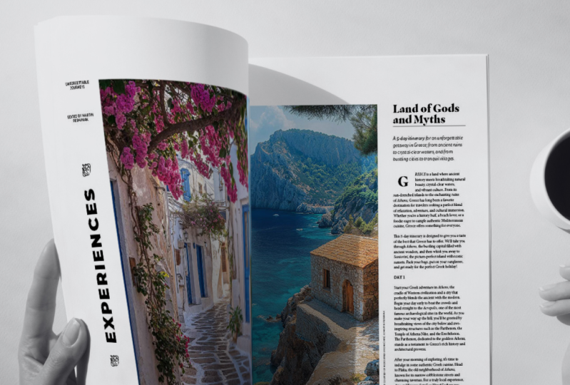 Travel Magazine Project