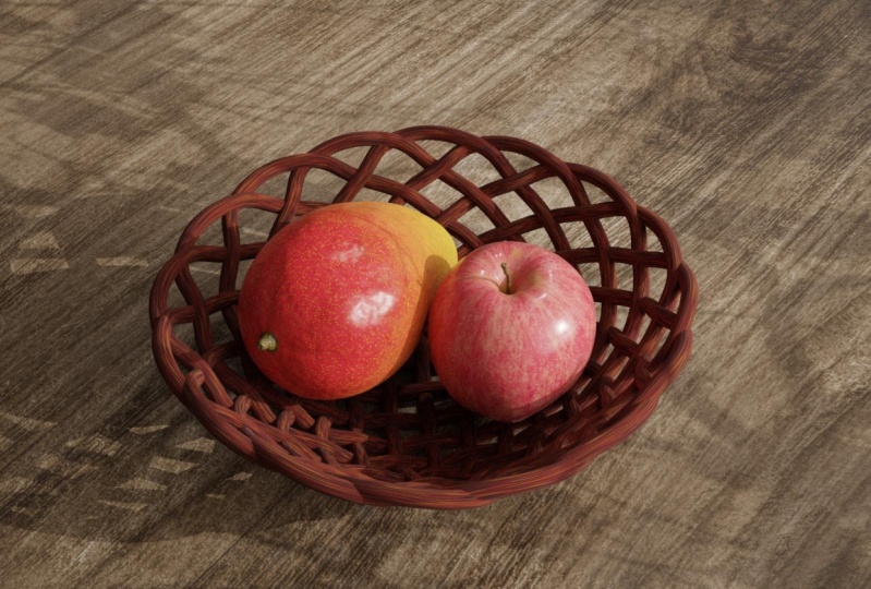 Procedural Fruit Texturing