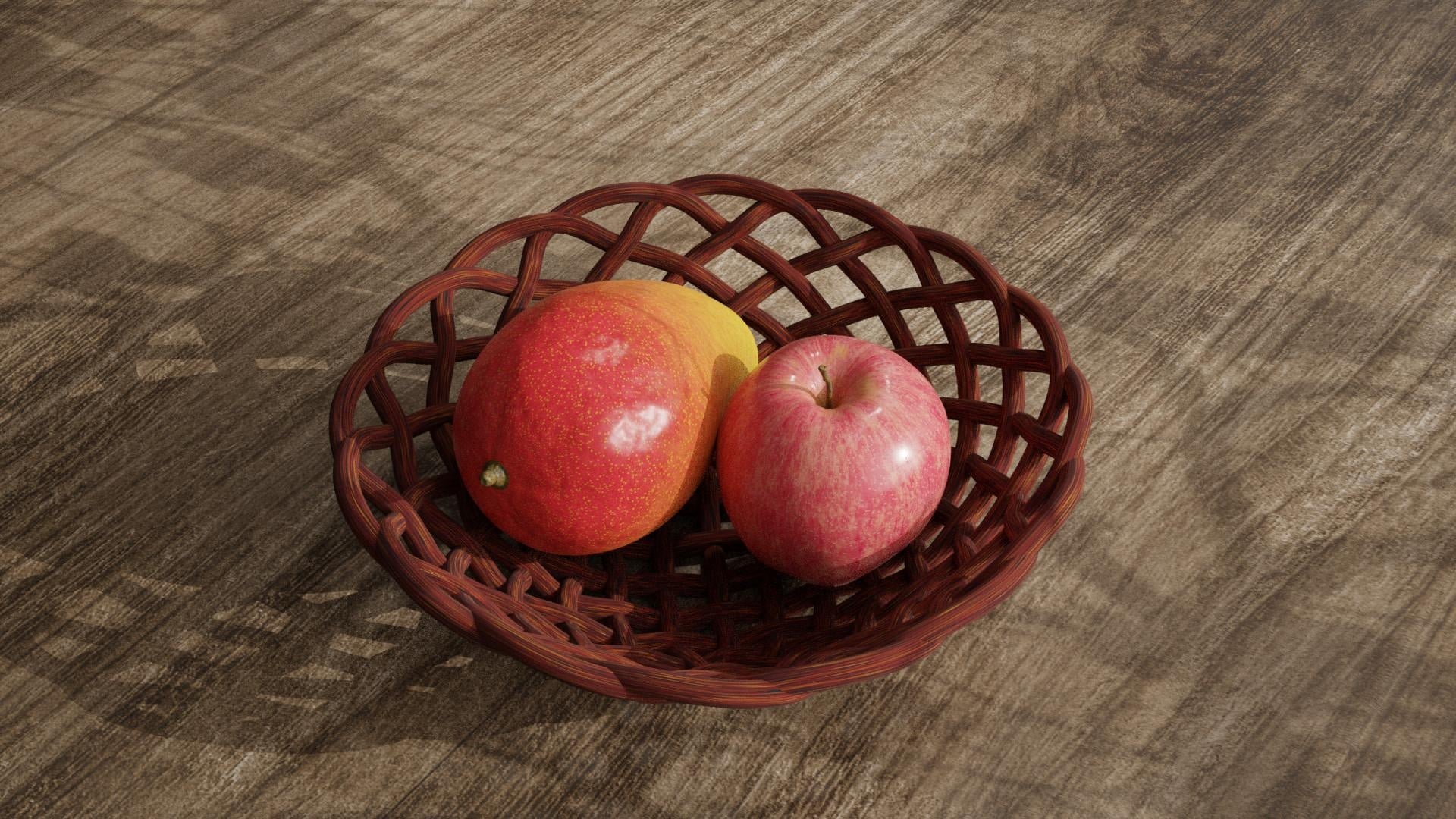 Procedural Fruit Texturing - student project