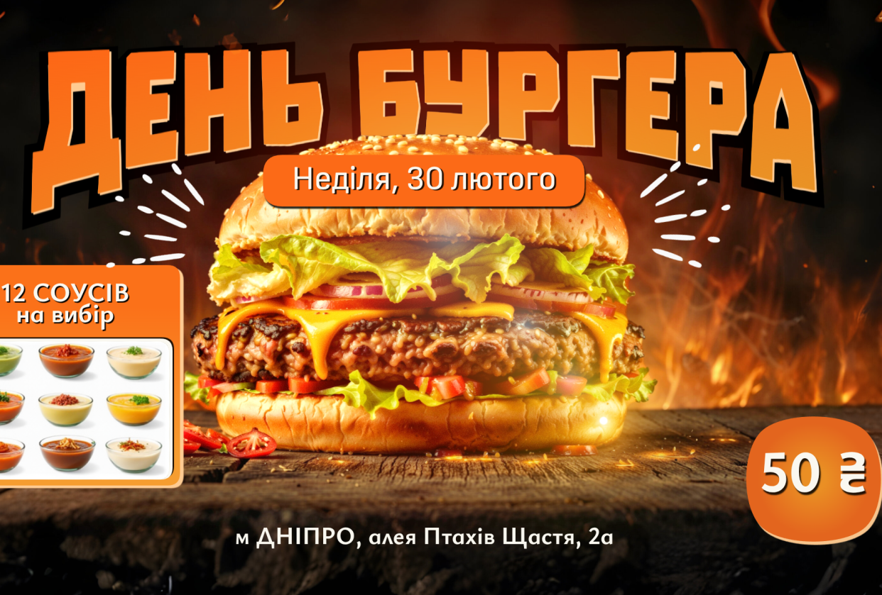 Burger Day - student project