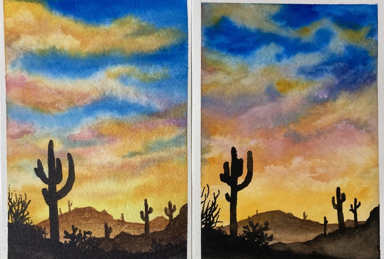 Arizona Sunset - student project
