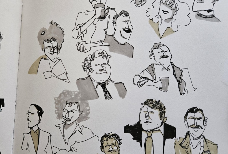 Loose portraits