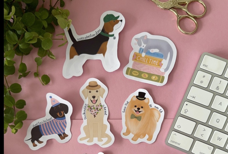 Dogs & Cats Stickers