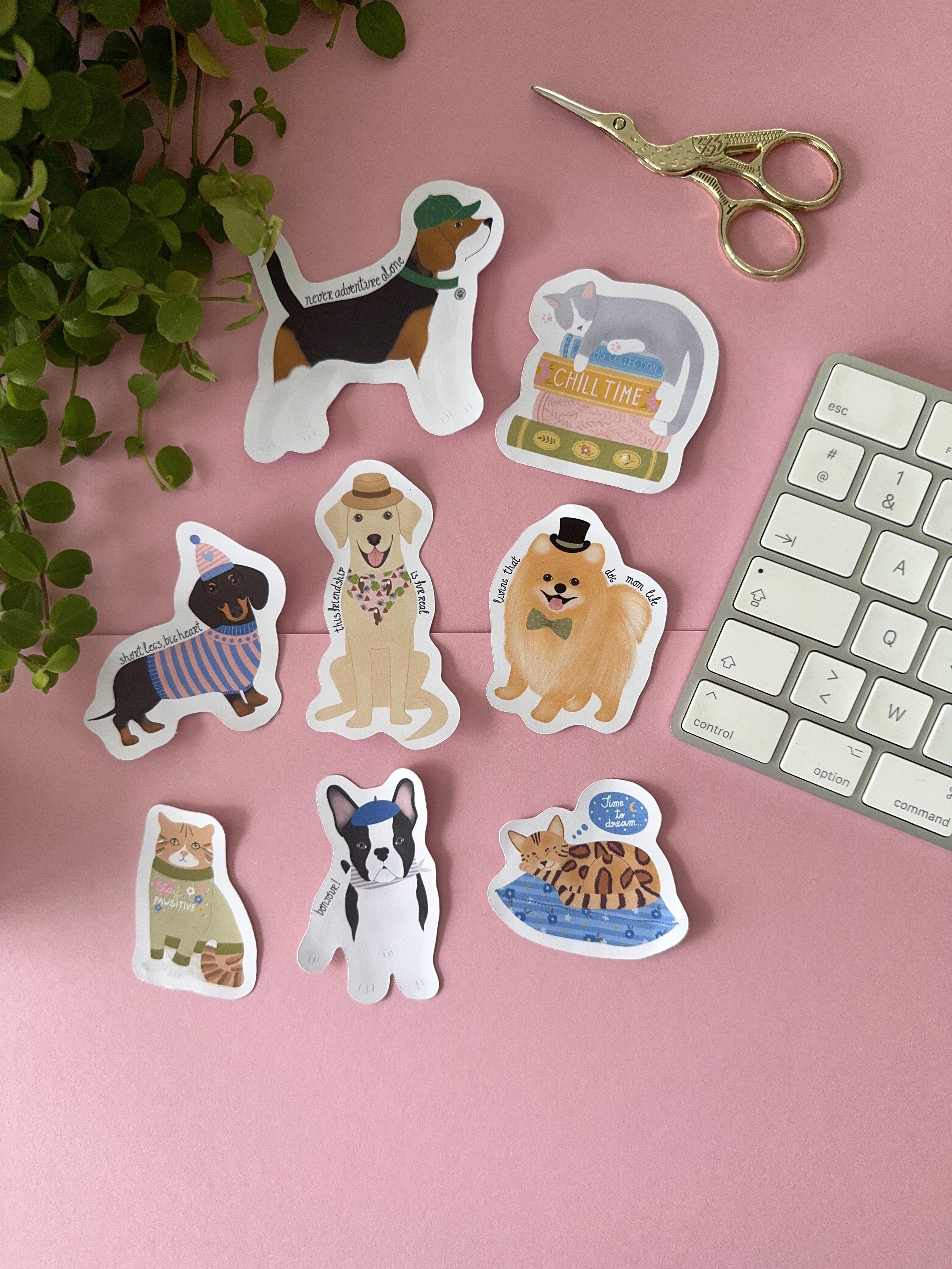 Dogs & Cats Stickers