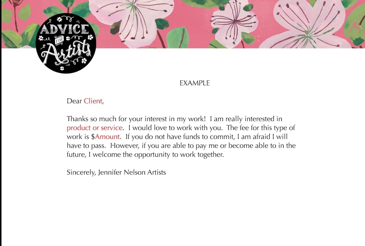 Saying no - student project