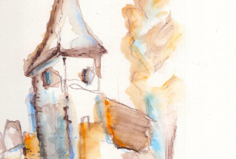 Church_Watercolor Pencil Masterclass